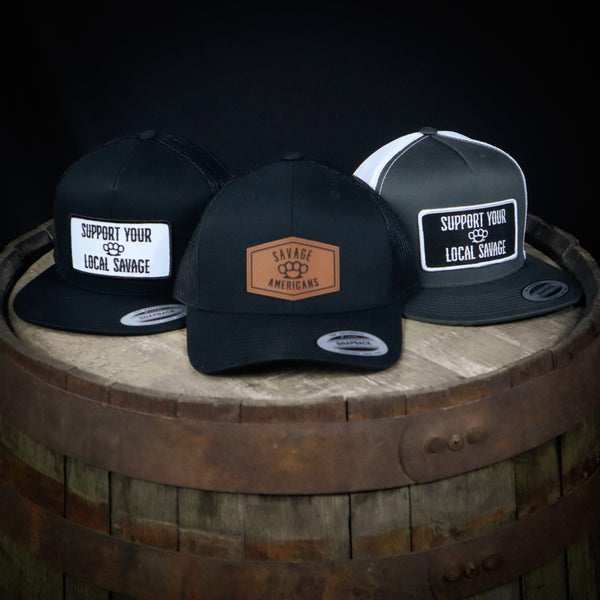 Support Hat- Gray snapback
