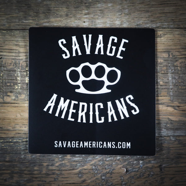 Savage Americans Sticker