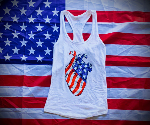 Bleed These Colors Racerback
