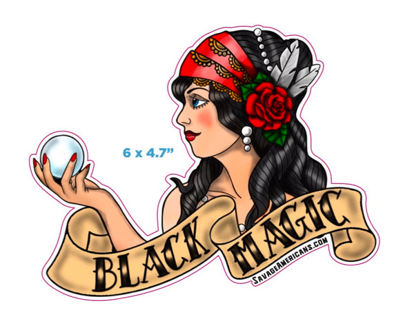 Black Magic Woman - Sticker